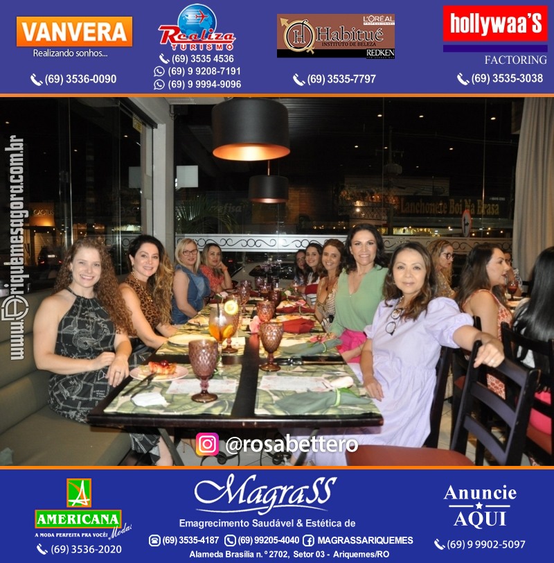 Aniversário Débora Anjos na Garapeira Gastronomia Ariquemes
