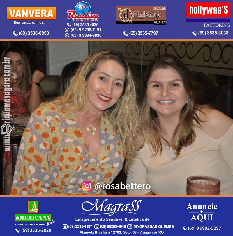 Aniversário Débora Anjos na Garapeira Gastronomia Ariquemes