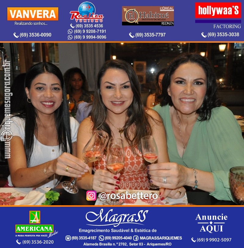 Aniversário Débora Anjos na Garapeira Gastronomia Ariquemes