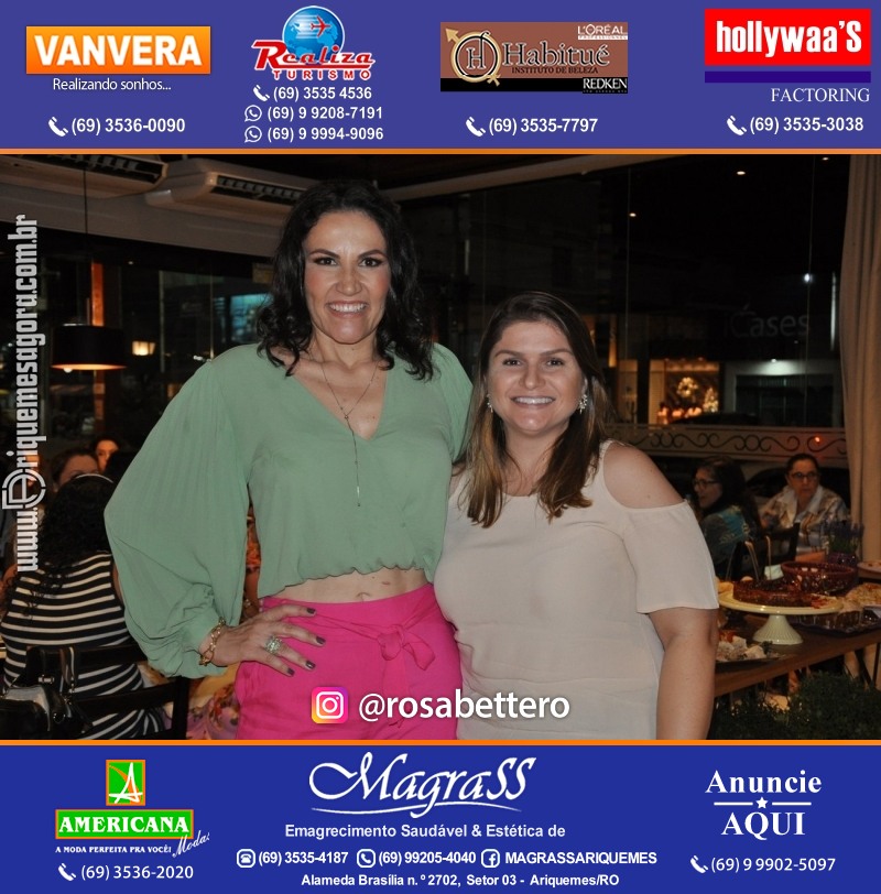 Aniversário Débora Anjos na Garapeira Gastronomia Ariquemes