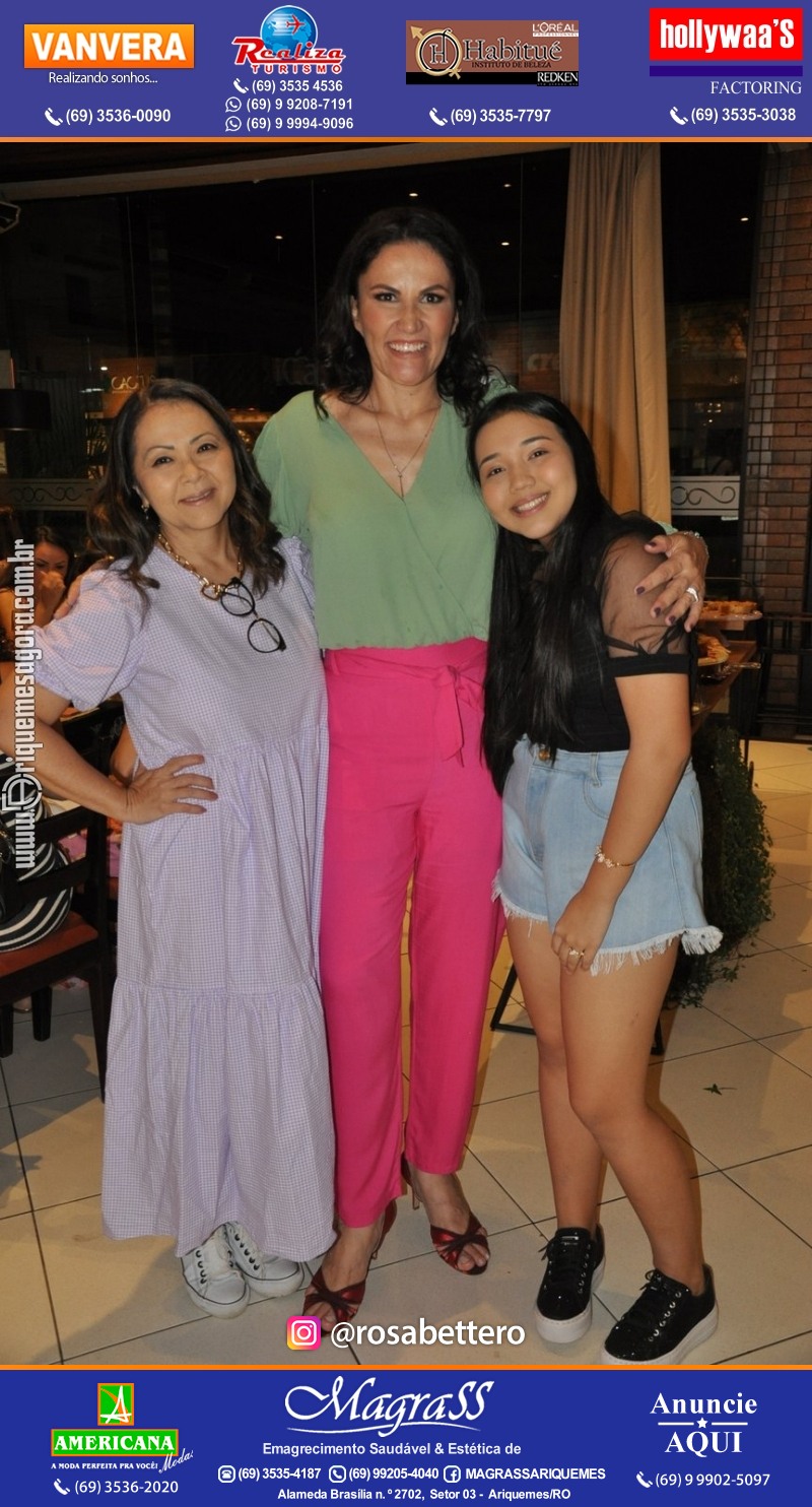 Aniversário Débora Anjos na Garapeira Gastronomia Ariquemes