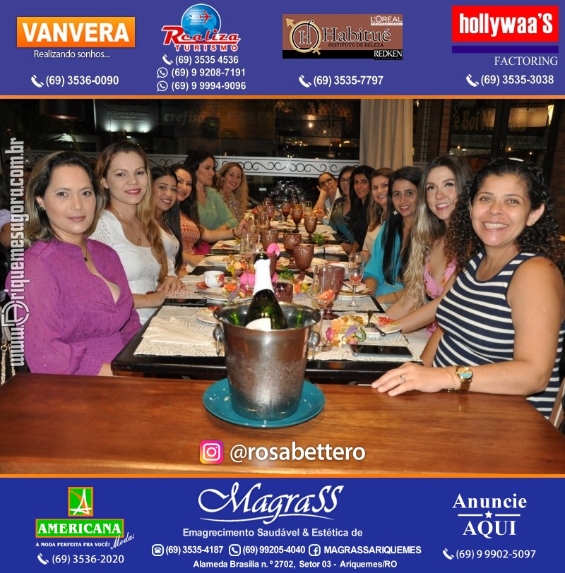 Aniversário Débora Anjos na Garapeira Gastronomia Ariquemes