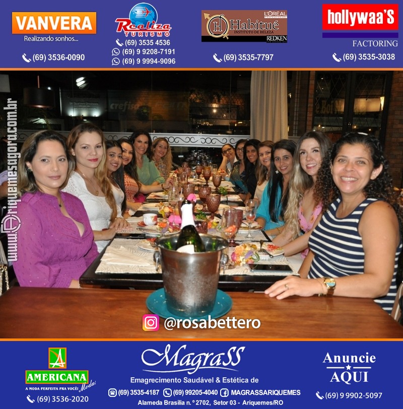 Aniversário Débora Anjos na Garapeira Gastronomia Ariquemes