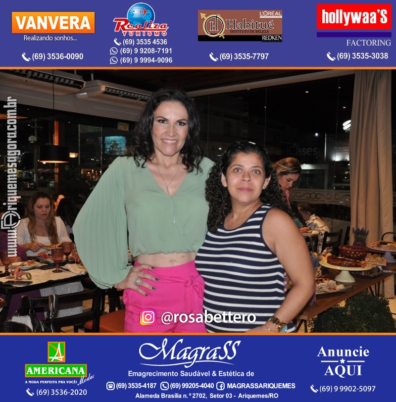 Aniversário Débora Anjos na Garapeira Gastronomia Ariquemes