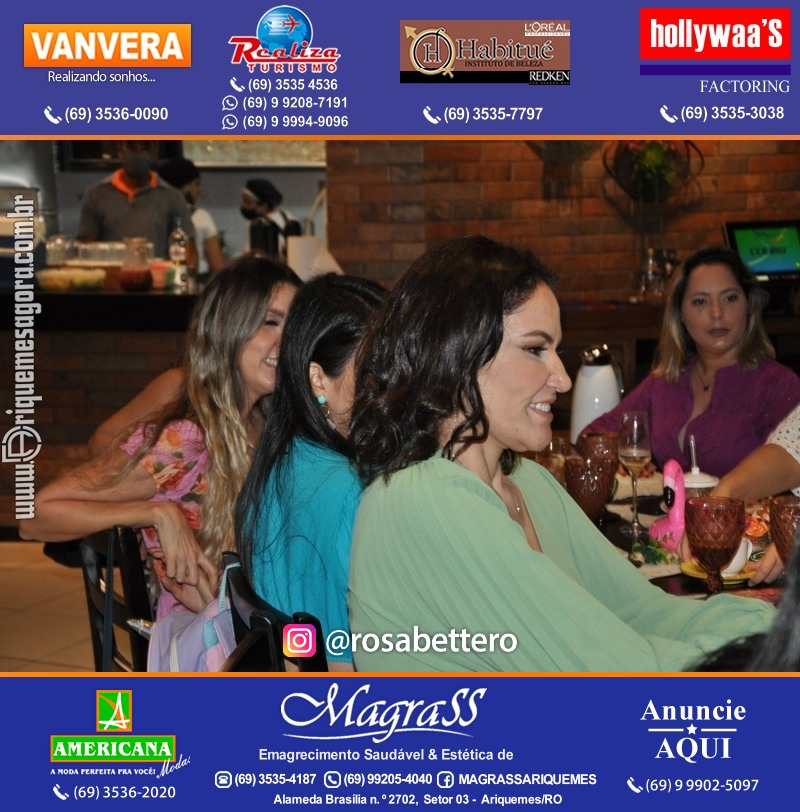 Aniversário Débora Anjos na Garapeira Gastronomia Ariquemes
