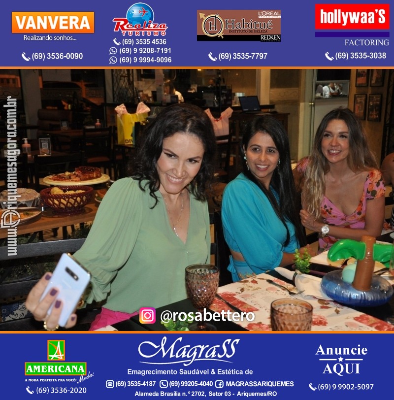 Aniversário Débora Anjos na Garapeira Gastronomia Ariquemes