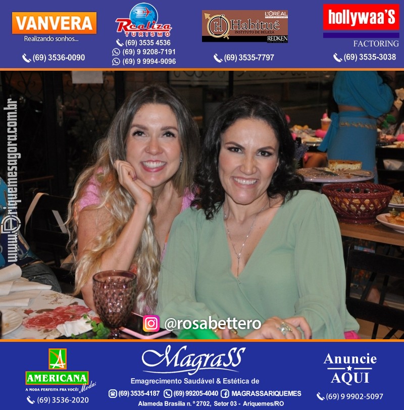 Aniversário Débora Anjos na Garapeira Gastronomia Ariquemes