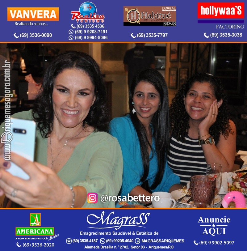 Aniversário Débora Anjos na Garapeira Gastronomia Ariquemes