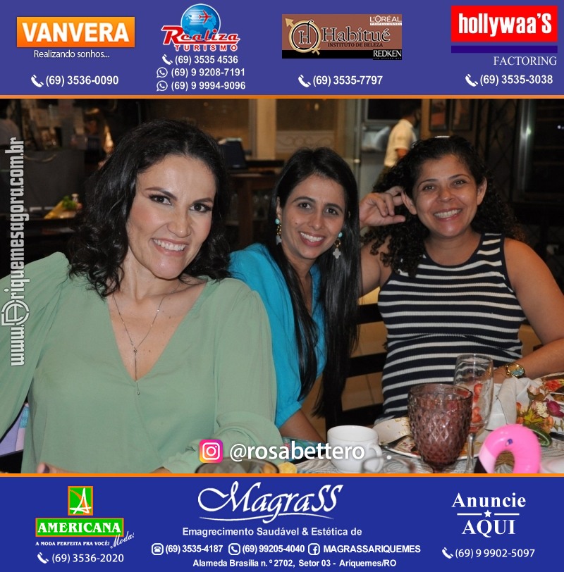 Aniversário Débora Anjos na Garapeira Gastronomia Ariquemes