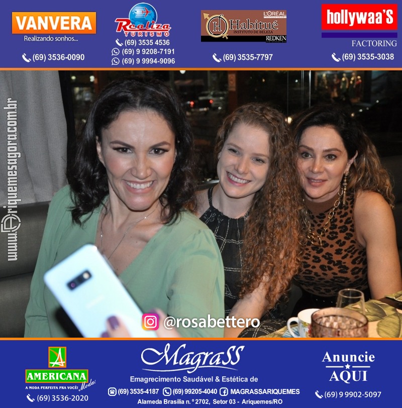 Aniversário Débora Anjos na Garapeira Gastronomia Ariquemes