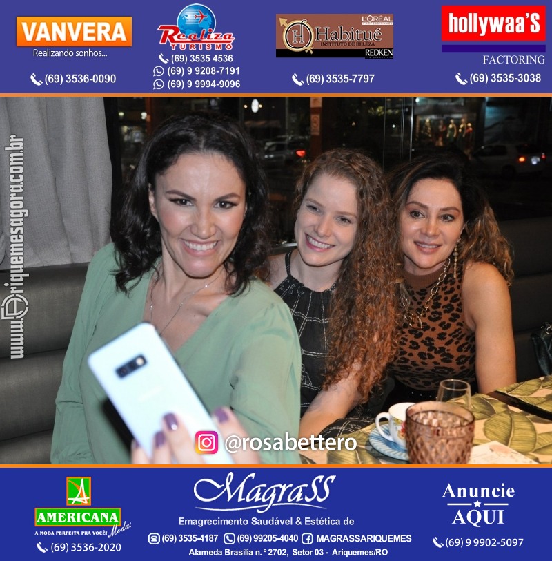 Aniversário Débora Anjos na Garapeira Gastronomia Ariquemes