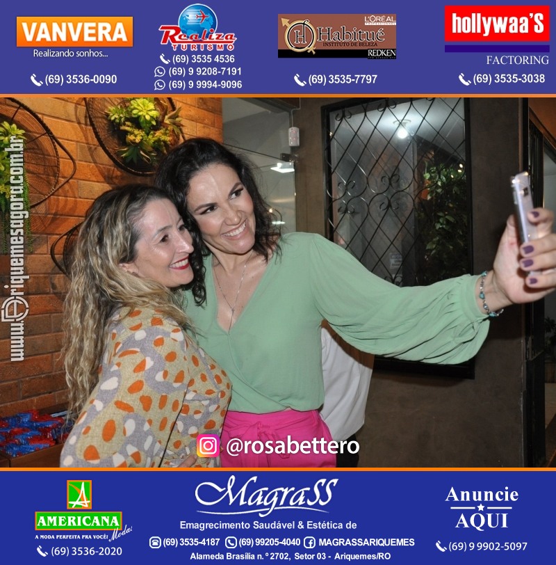 Aniversário Débora Anjos na Garapeira Gastronomia Ariquemes