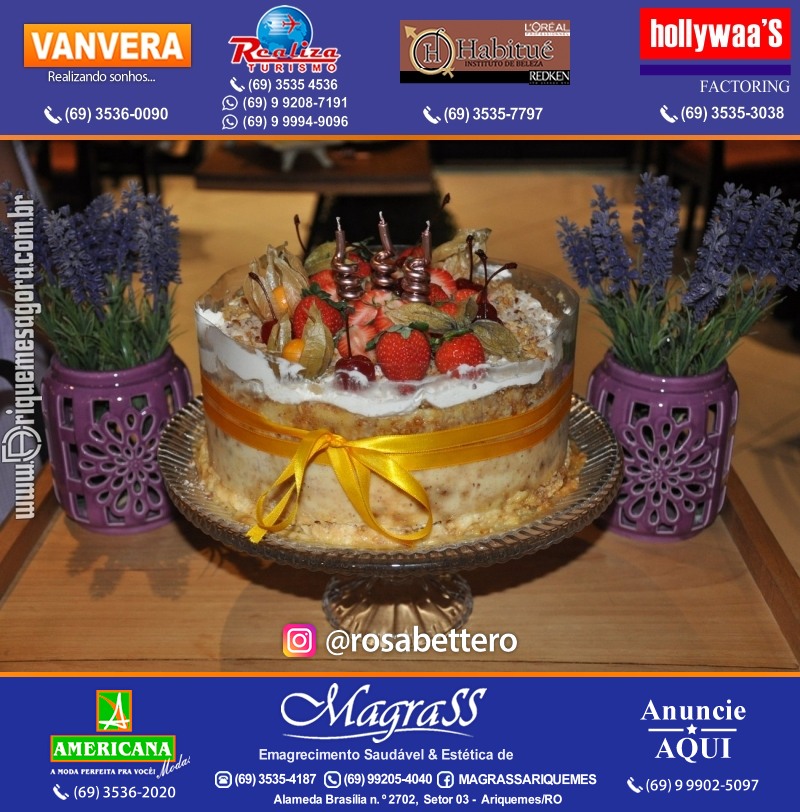 Aniversário Débora Anjos na Garapeira Gastronomia Ariquemes