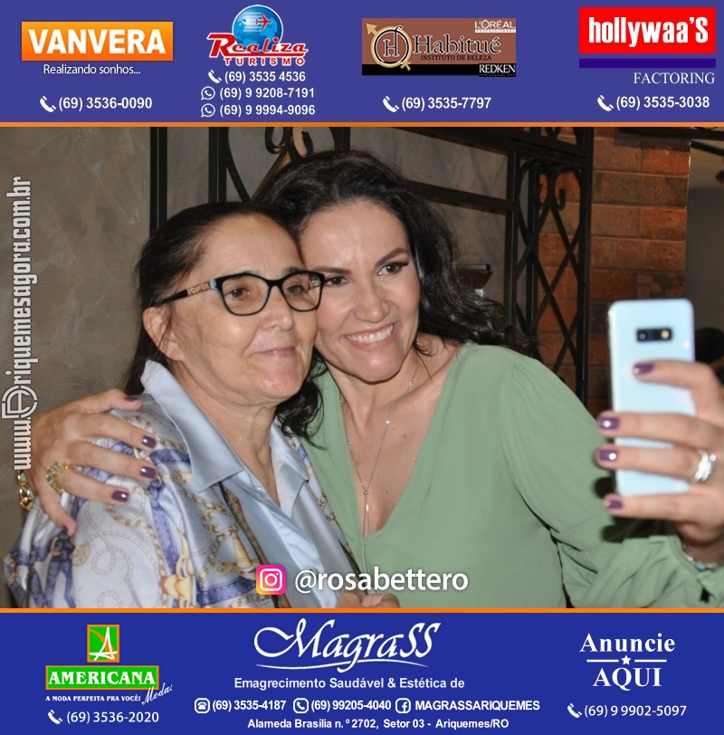 Aniversário Débora Anjos na Garapeira Gastronomia Ariquemes