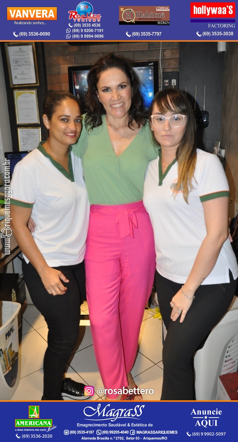 Aniversário Débora Anjos na Garapeira Gastronomia Ariquemes
