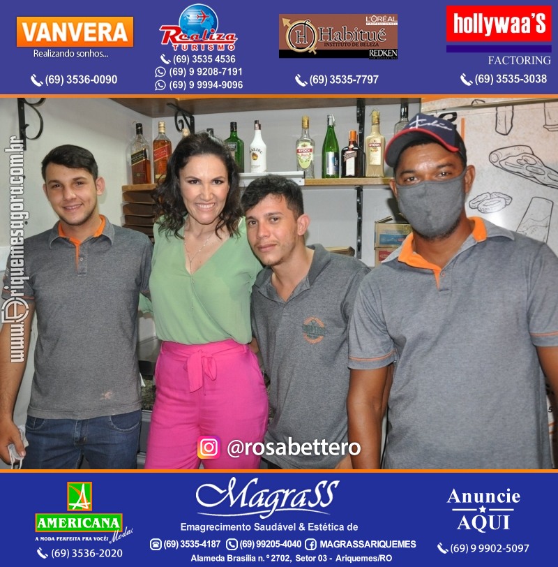 Aniversário Débora Anjos na Garapeira Gastronomia Ariquemes