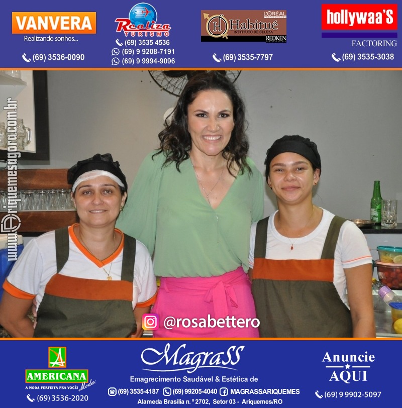 Aniversário Débora Anjos na Garapeira Gastronomia Ariquemes
