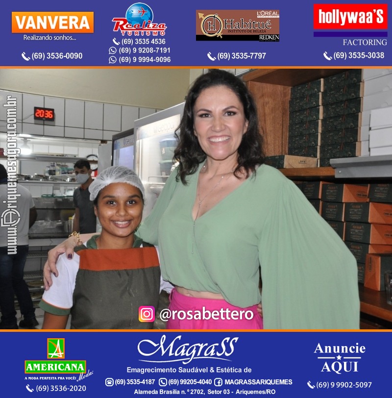 Aniversário Débora Anjos na Garapeira Gastronomia Ariquemes