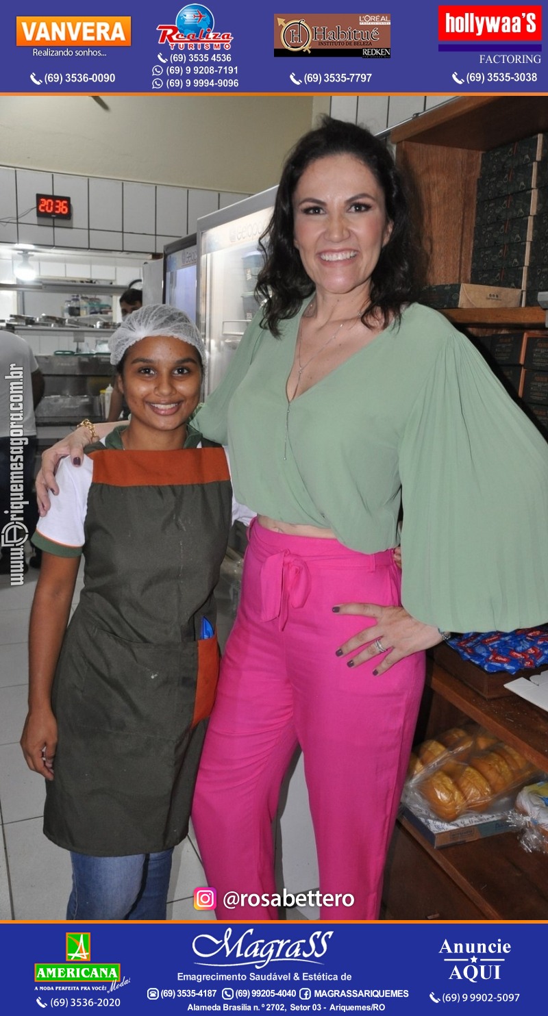 Aniversário Débora Anjos na Garapeira Gastronomia Ariquemes