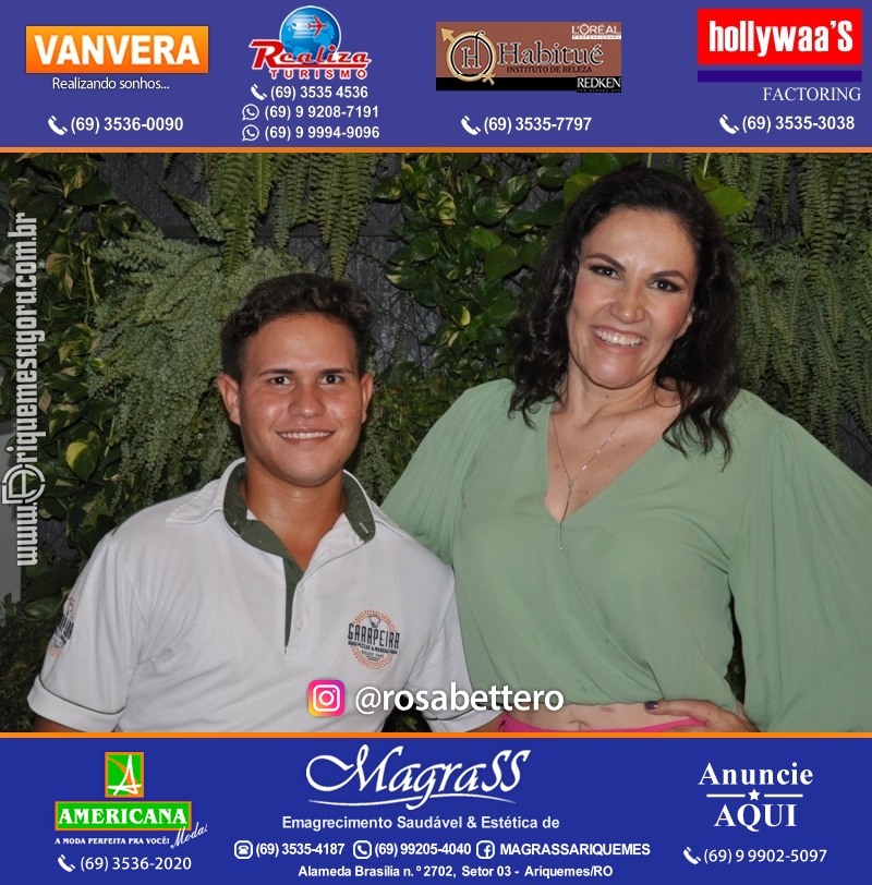 Aniversário Débora Anjos na Garapeira Gastronomia Ariquemes