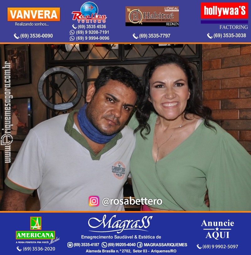 Aniversário Débora Anjos na Garapeira Gastronomia Ariquemes