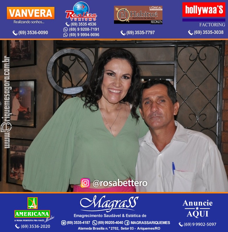 Aniversário Débora Anjos na Garapeira Gastronomia Ariquemes