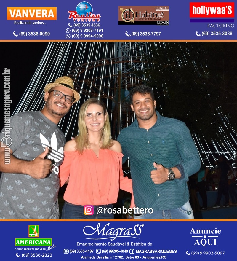 Inauguração Maior Árvore de Natal da REGIÃO NORTE! "NATAL LUZ" Ariquemes Rondônia