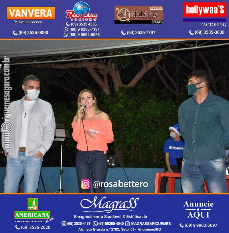 Inauguração Maior Árvore de Natal da REGIÃO NORTE! "NATAL LUZ" Ariquemes Rondônia