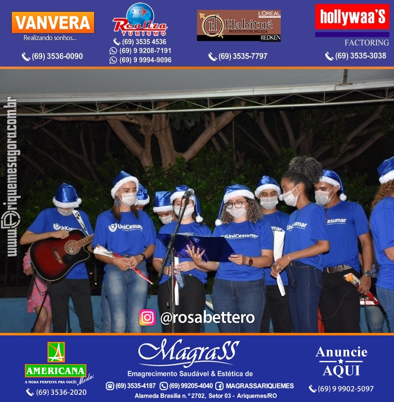 Inauguração Maior Árvore de Natal da REGIÃO NORTE! "NATAL LUZ" Ariquemes Rondônia