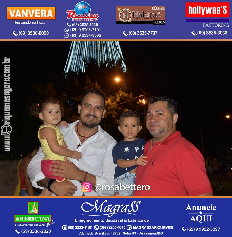 Inauguração Maior Árvore de Natal da REGIÃO NORTE! "NATAL LUZ" Ariquemes Rondônia