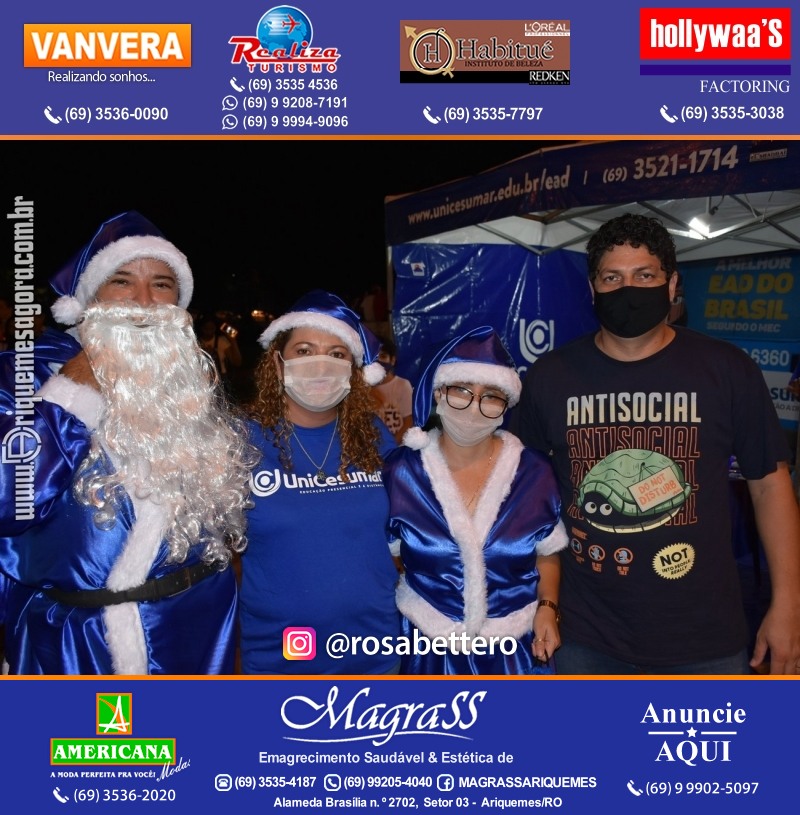Inauguração Maior Árvore de Natal da REGIÃO NORTE! "NATAL LUZ" Ariquemes Rondônia