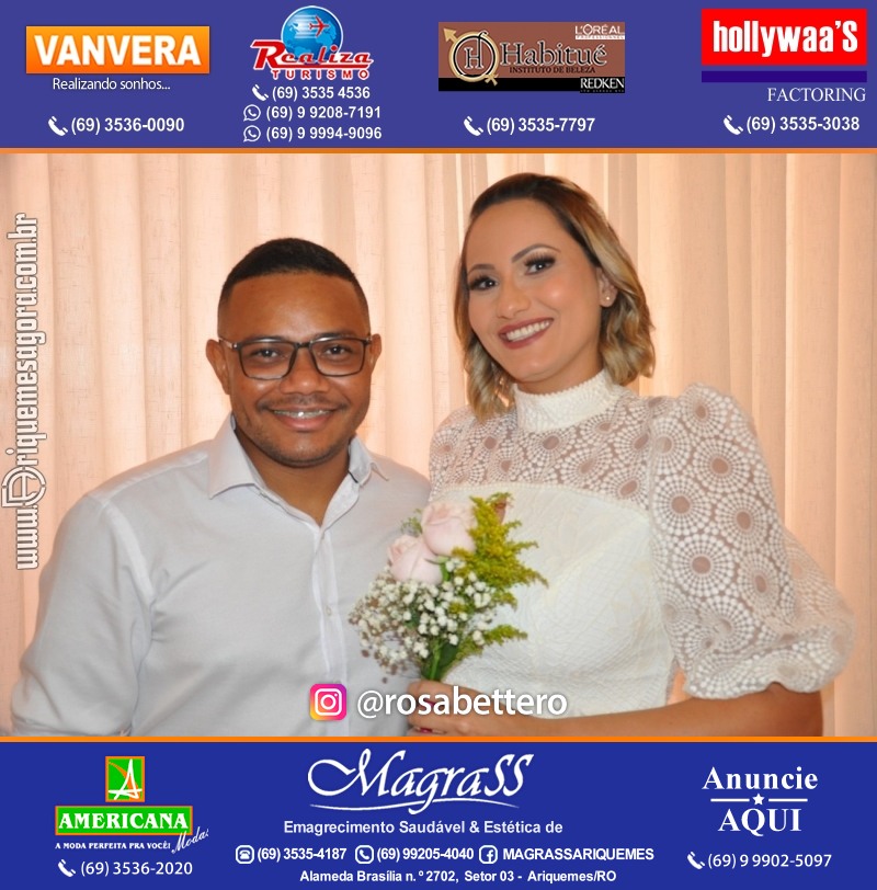 Ensaio Fotográfico & Casamento & Raquiel Maria Cappatto e Wanderson Maia