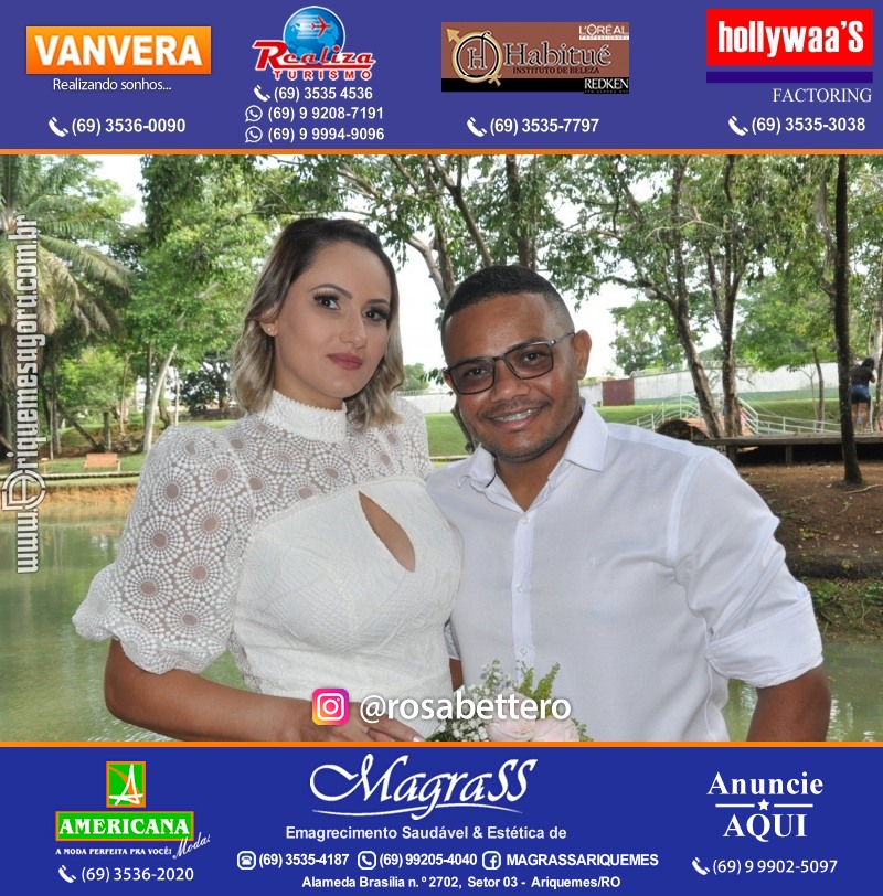 Ensaio Fotográfico & Casamento & Raquiel Maria Cappatto e Wanderson Maia