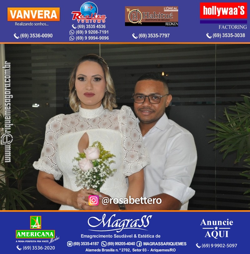 Ensaio Fotográfico & Casamento & Raquiel Maria Cappatto e Wanderson Maia