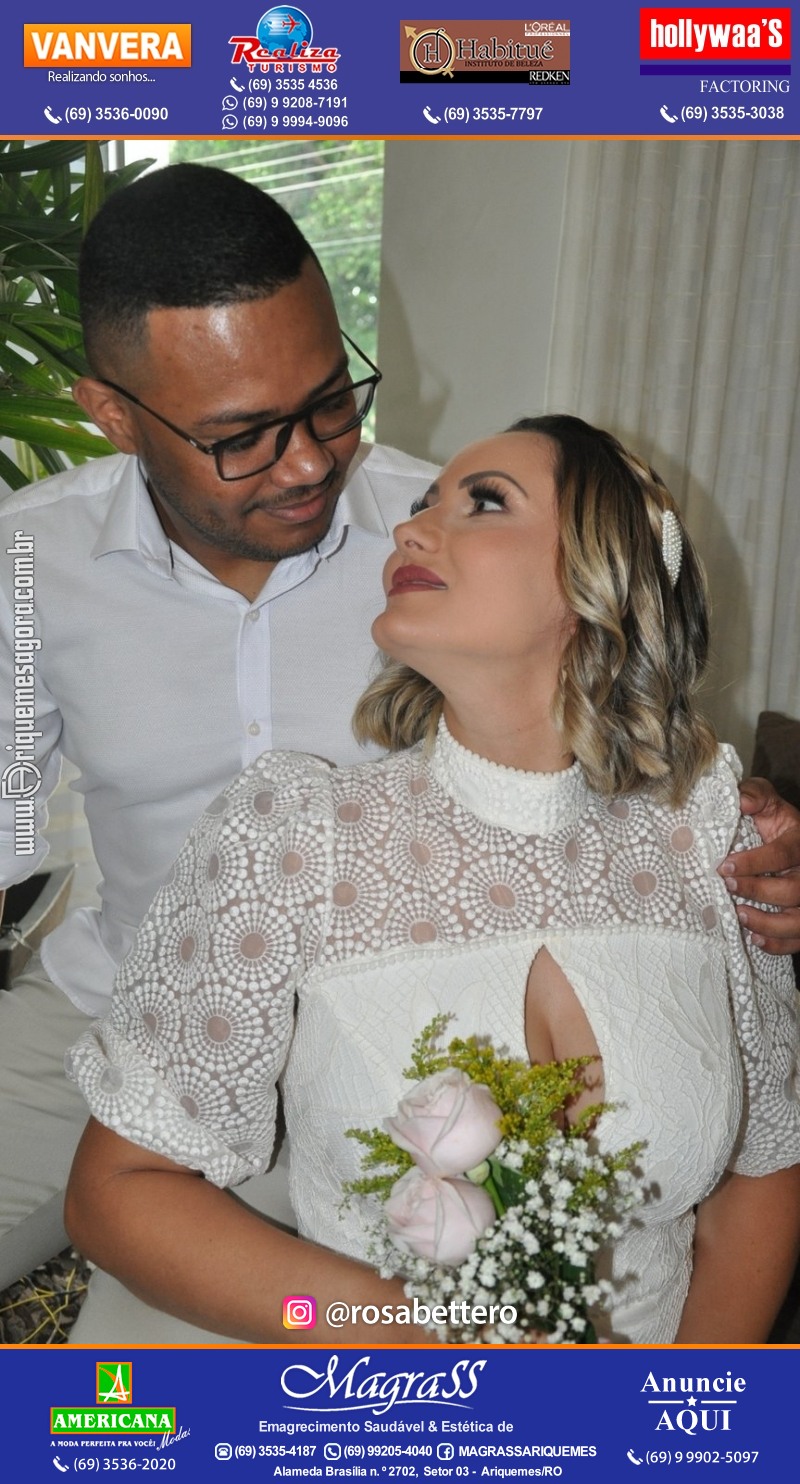 Ensaio Fotográfico & Casamento & Raquiel Maria Cappatto e Wanderson Maia