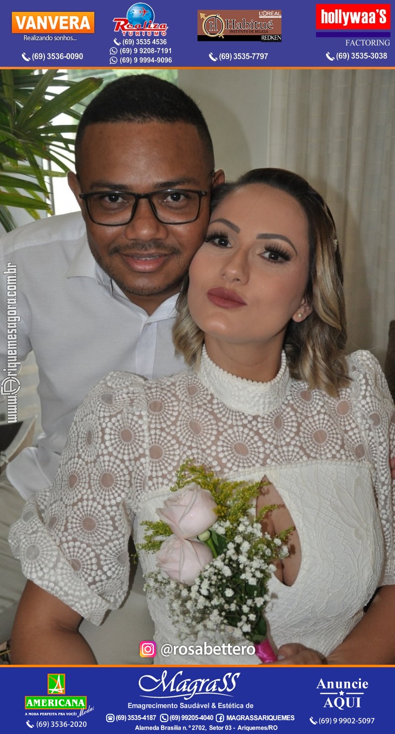 Ensaio Fotográfico & Casamento & Raquiel Maria Cappatto e Wanderson Maia