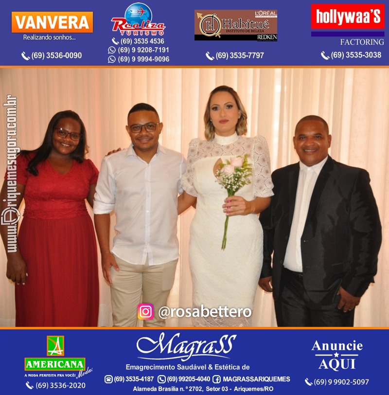 Ensaio Fotográfico & Casamento & Raquiel Maria Cappatto e Wanderson Maia