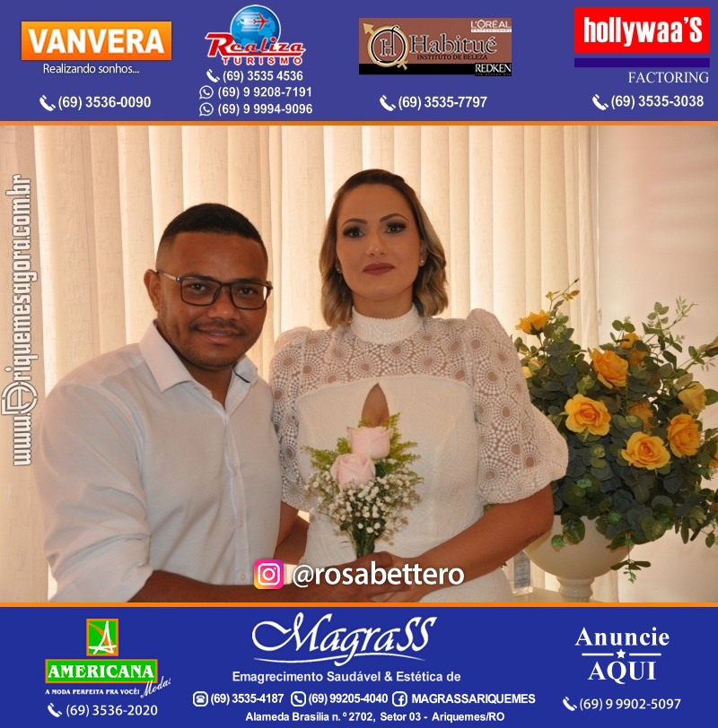 Ensaio Fotográfico & Casamento & Raquiel Maria Cappatto e Wanderson Maia