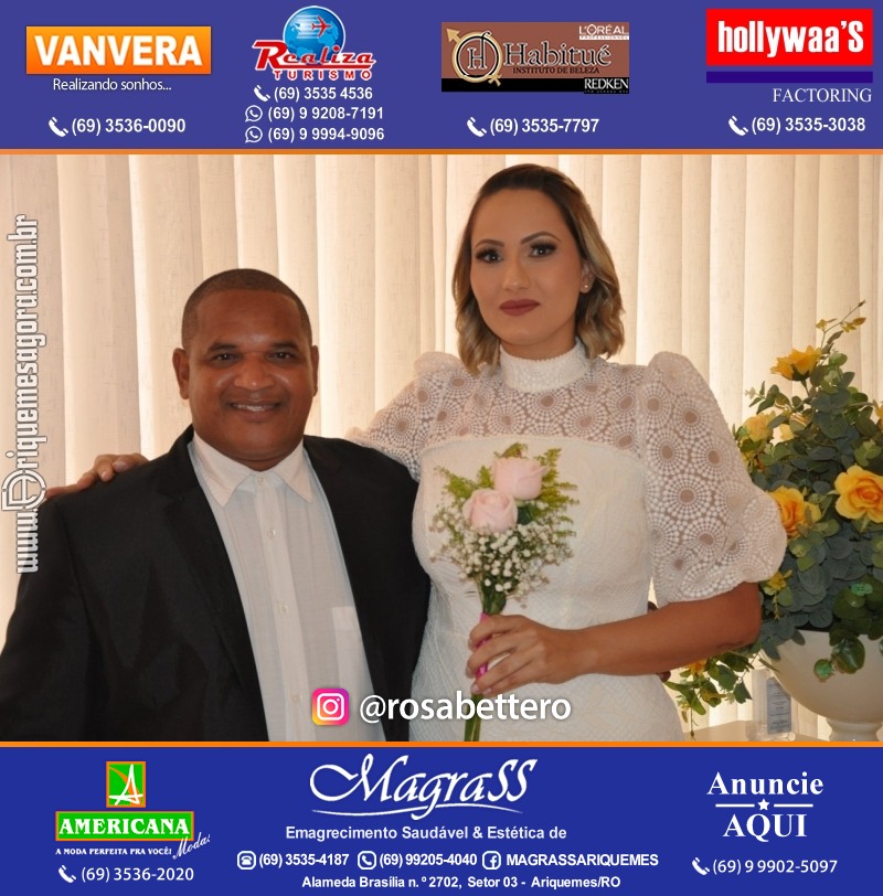 Ensaio Fotográfico & Casamento & Raquiel Maria Cappatto e Wanderson Maia