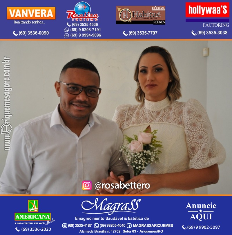 Ensaio Fotográfico & Casamento & Raquiel Maria Cappatto e Wanderson Maia