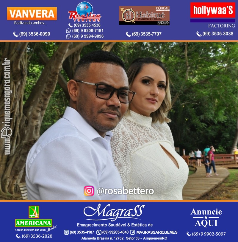 Ensaio Fotográfico & Casamento & Raquiel Maria Cappatto e Wanderson Maia