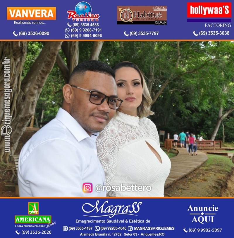 Ensaio Fotográfico & Casamento & Raquiel Maria Cappatto e Wanderson Maia