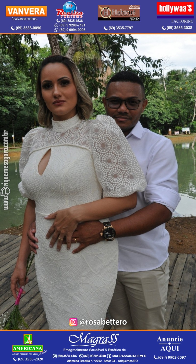 Ensaio Fotográfico & Casamento & Raquiel Maria Cappatto e Wanderson Maia
