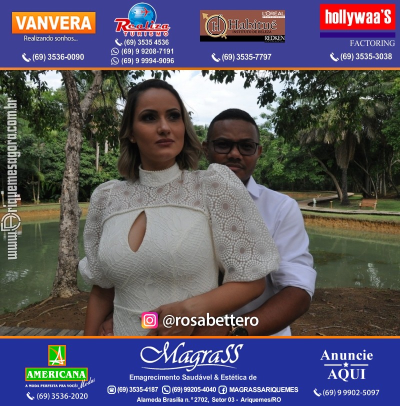 Ensaio Fotográfico & Casamento & Raquiel Maria Cappatto e Wanderson Maia