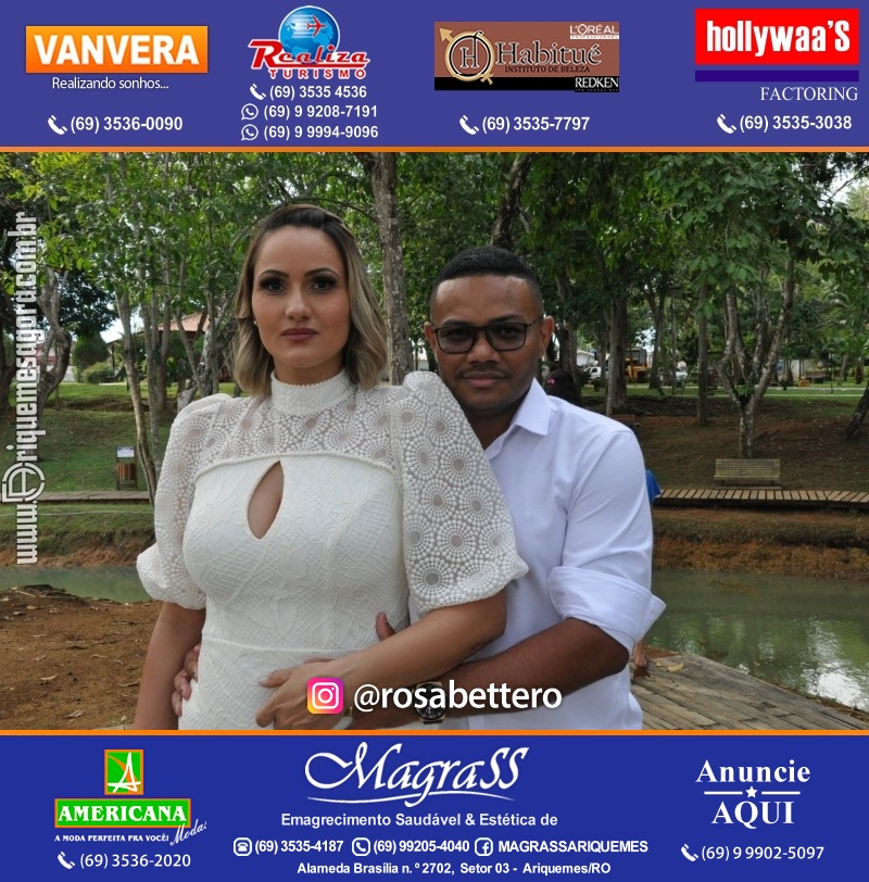 Ensaio Fotográfico & Casamento & Raquiel Maria Cappatto e Wanderson Maia