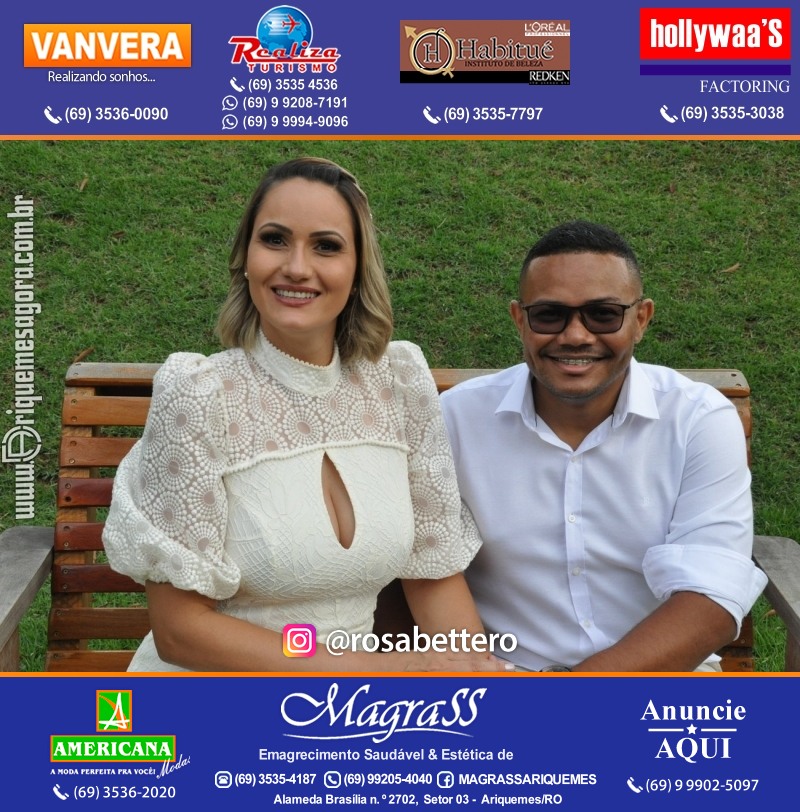 Ensaio Fotográfico & Casamento & Raquiel Maria Cappatto e Wanderson Maia