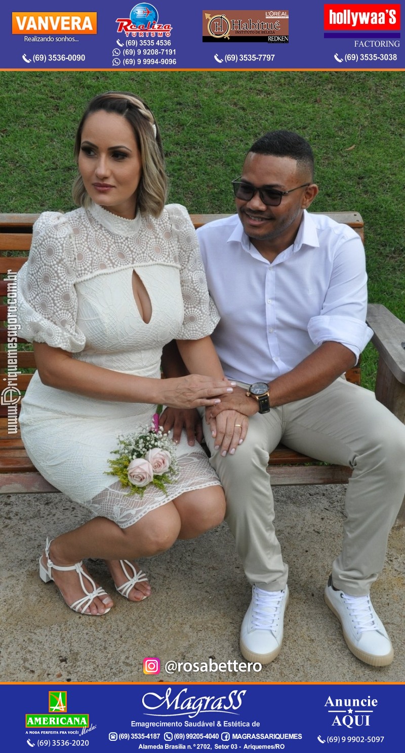 Ensaio Fotográfico & Casamento & Raquiel Maria Cappatto e Wanderson Maia