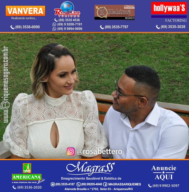 Ensaio Fotográfico & Casamento & Raquiel Maria Cappatto e Wanderson Maia