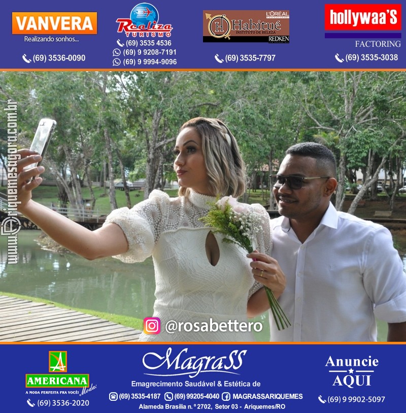 Ensaio Fotográfico & Casamento & Raquiel Maria Cappatto e Wanderson Maia