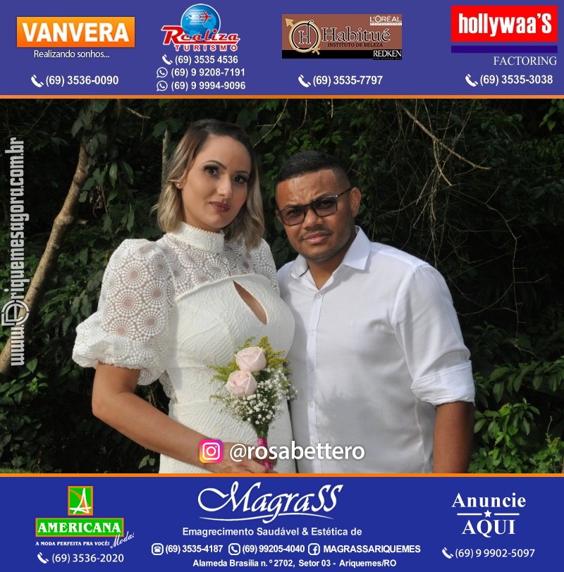 Ensaio Fotográfico & Casamento & Raquiel Maria Cappatto e Wanderson Maia